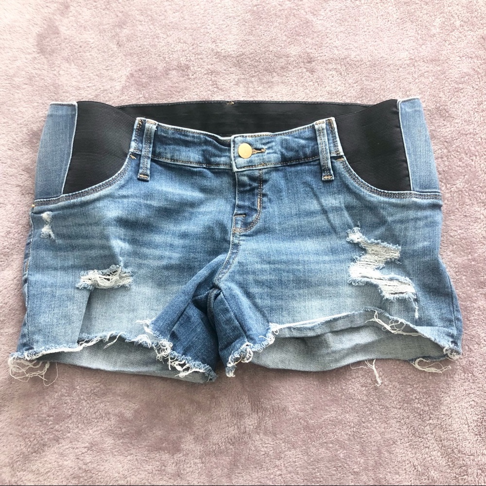 Isabel Maternity by Ingrid & Isabel Jeans Shorts Size 6/28
